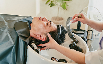 ジェット水流ピーリングを含むケアご利用中のお客様へ